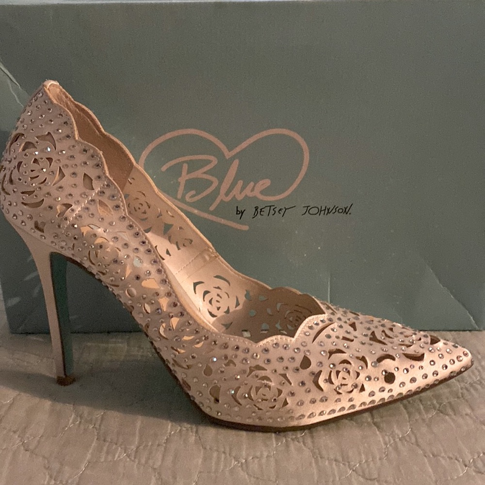 Beautiful Blue by Betsey Johnson Heels